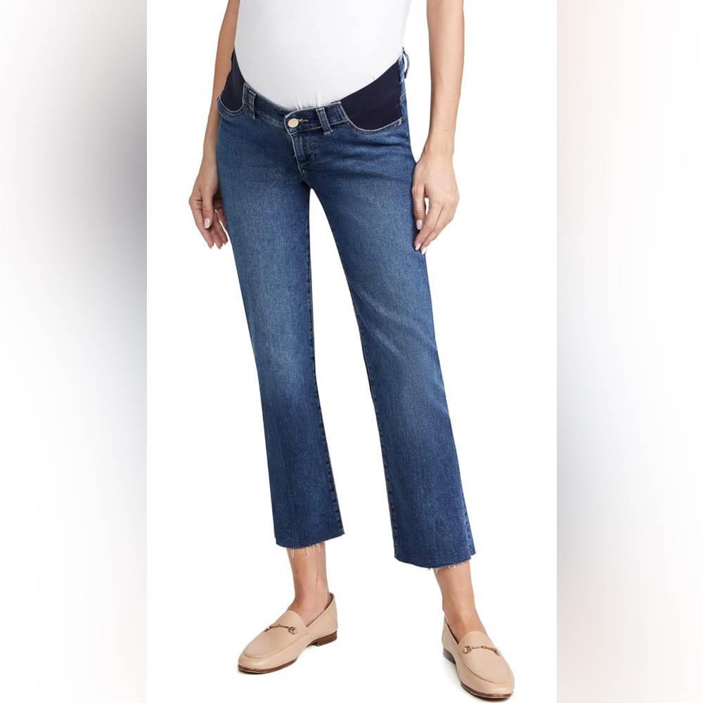 DL1961 Women's Patti Straight Maternity Ankle Jeans - Size 24R